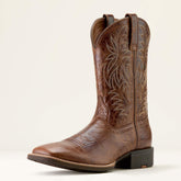 Ariat Sport Western Wide Square Toe Cowboy Boot For Sale