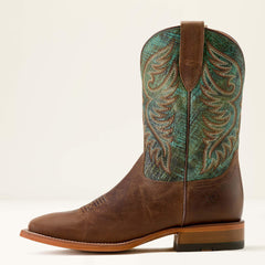 Ariat Wiley Wide Square Toe Cowboy Boot Sale
