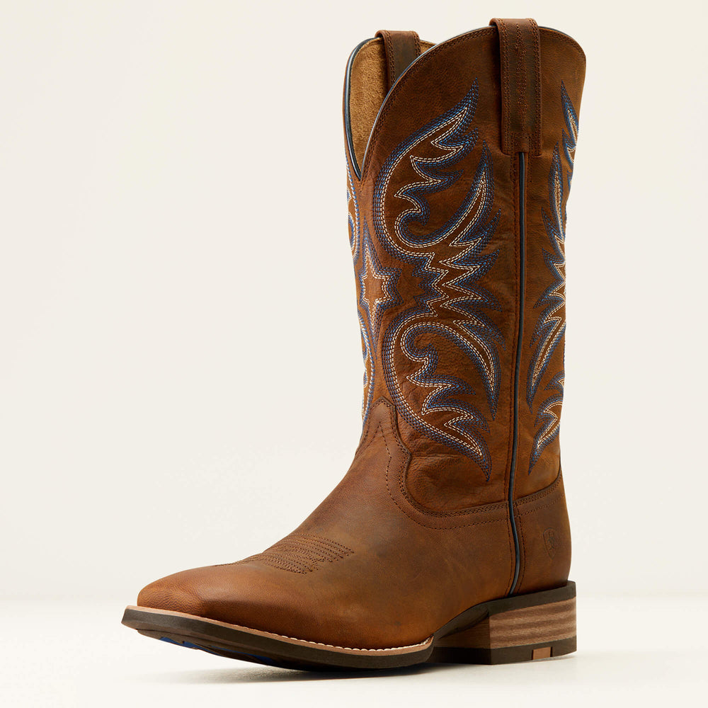Ariat Ricochet Wide Square Toe Cowboy Boot For Sale