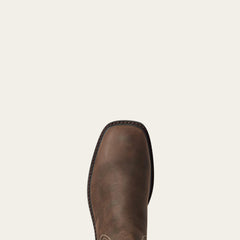 Ariat Groundbreaker Chelsea Wide Square Toe Waterproof Work Boot Outlet