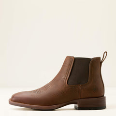 Ariat Booker Chelsea Wide Square Toe Western Boot Outlet