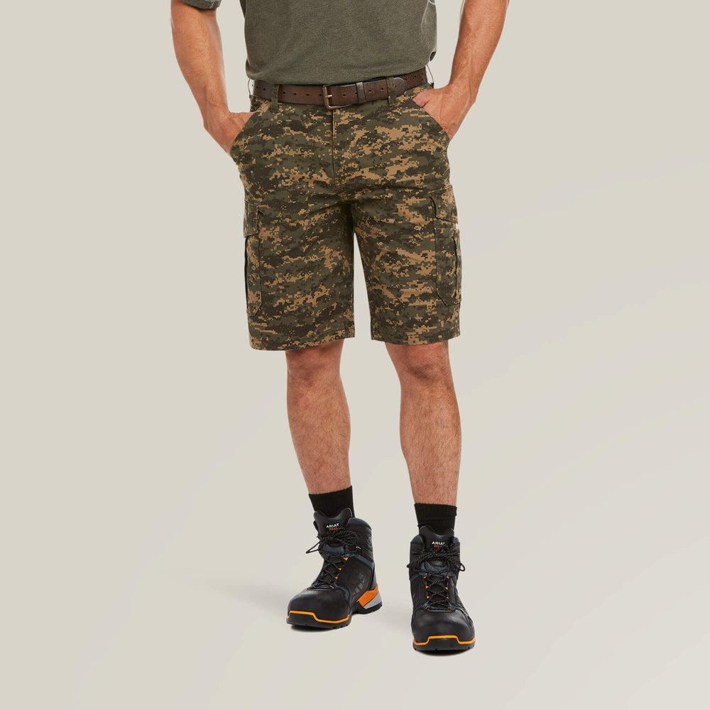 Ariat Rebar DuraStretch Made Tough Cargo 11" Short Sale