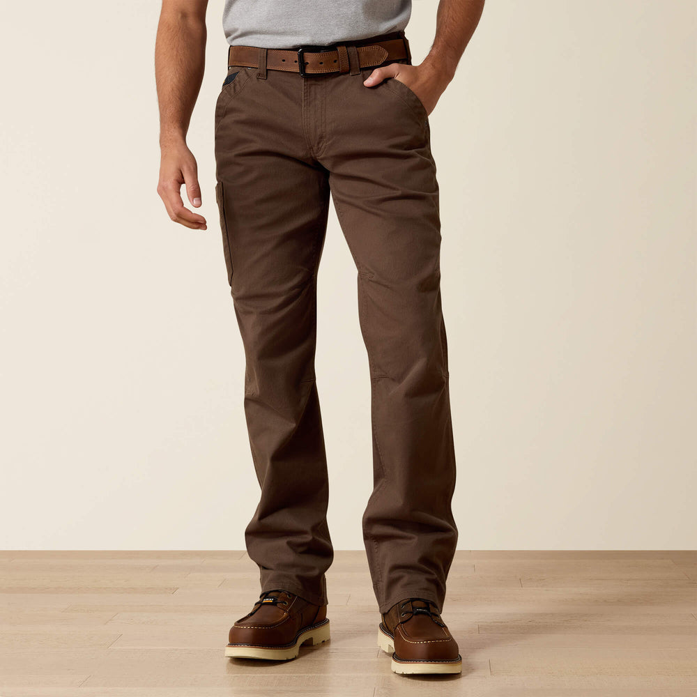 Ariat Rebar M5 Straight DuraStretch Washed Twill Dungaree Straight Leg Pant On Sale