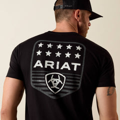 Ariat Ariat Stripe Patriotic Badge T-Shirt For Sale