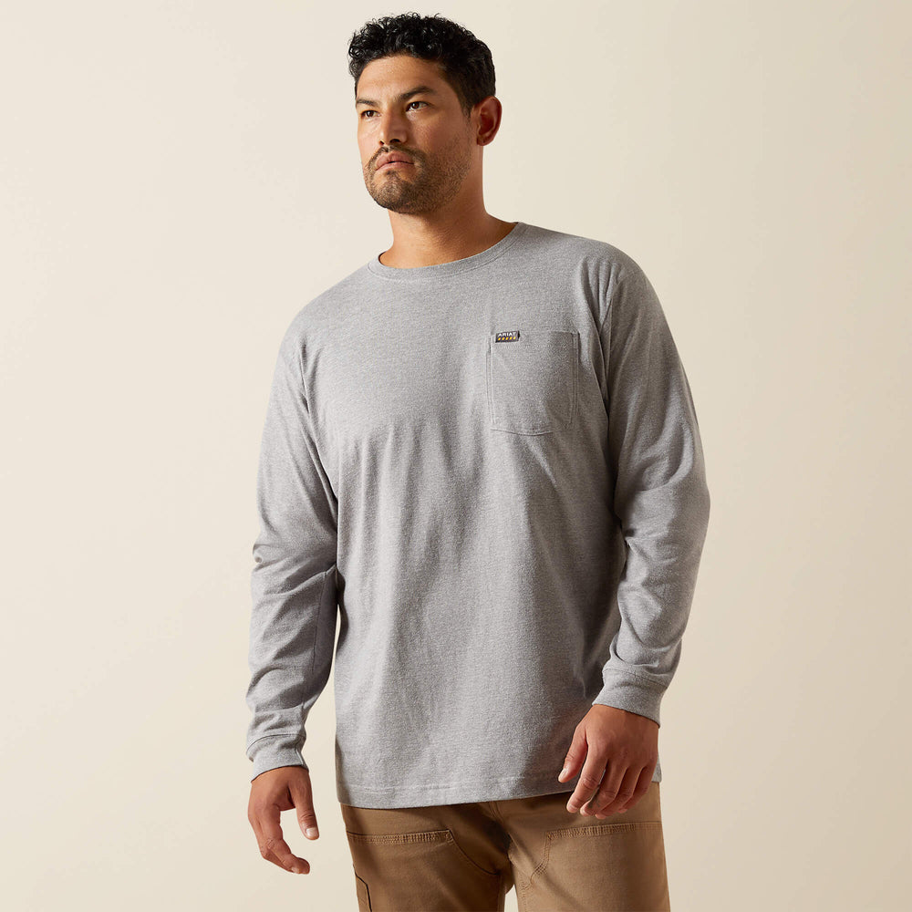 Ariat Rebar Cotton Strong Standard Pocket T-Shirt Sale
