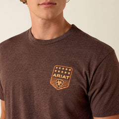 Ariat Ariat Stripe Patriotic Badge T-Shirt Outlet