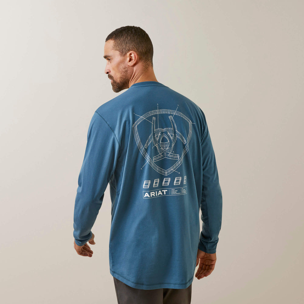 Ariat Rebar Workman Blueprint On Sale