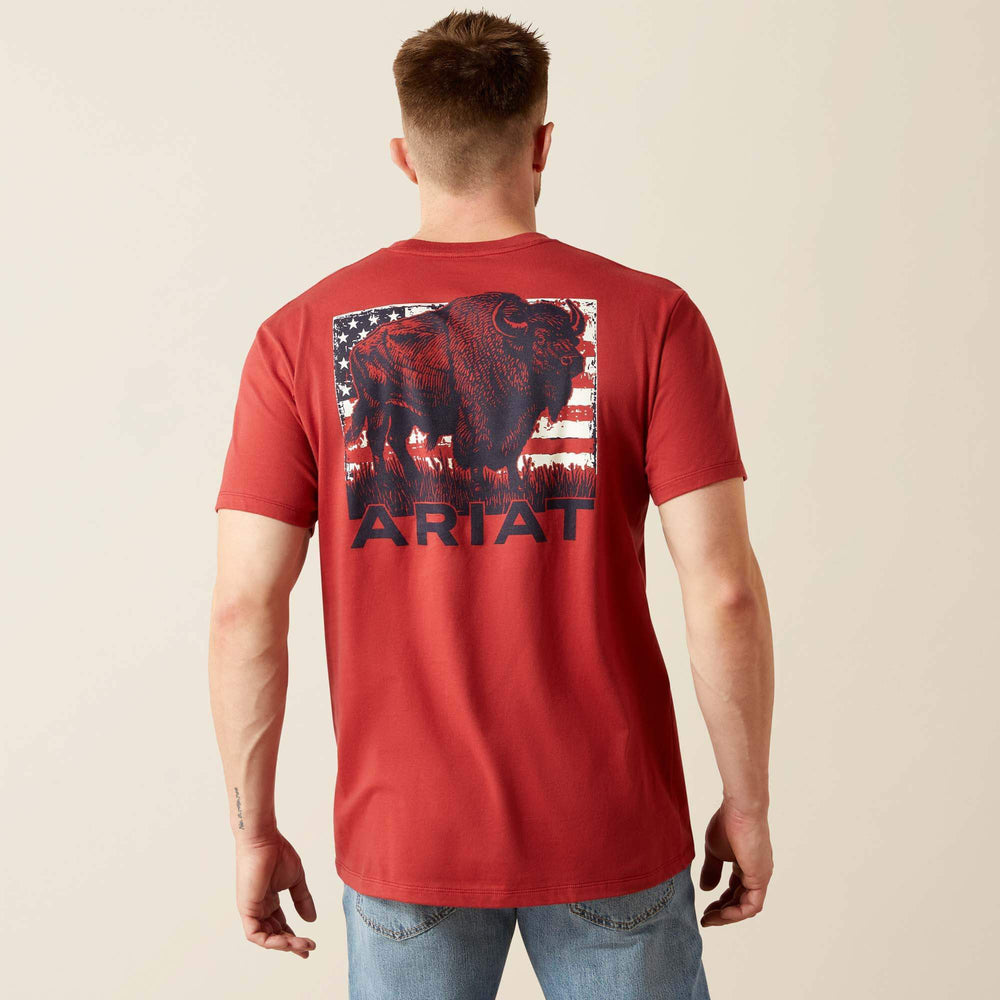 Ariat Ariat Buffalo Flag T-Shirt Discount