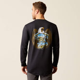 Ariat Rebar Workman Chrome Moto Eagle T-Shirt On Sale
