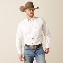 Ariat Solid Twill Classic Fit Shirt On Sale