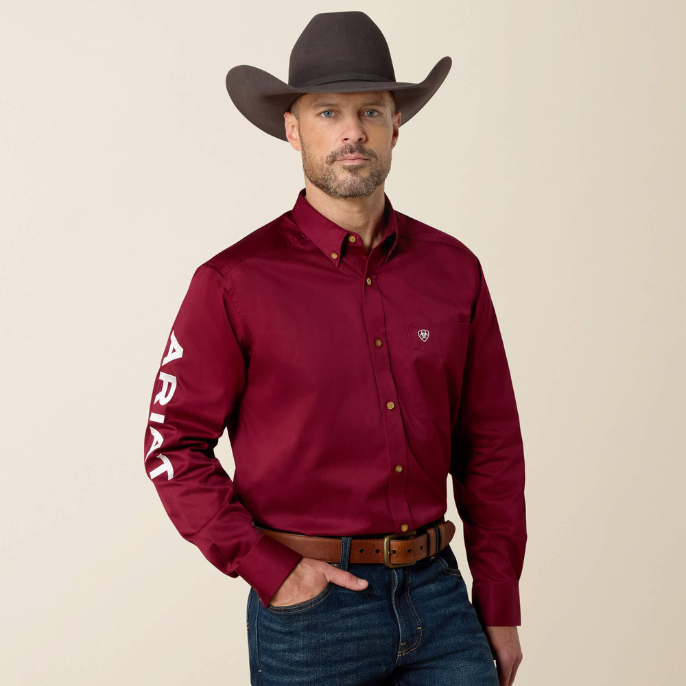 Ariat Team Logo Twill Classic Fit Shirt Discount