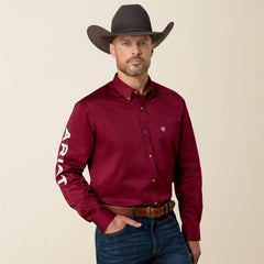 Ariat Team Logo Twill Classic Fit Shirt Discount