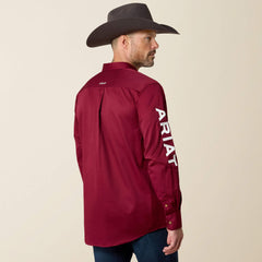 Ariat Team Logo Twill Classic Fit Shirt Discount