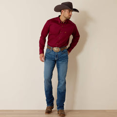 Ariat Solid Twill Classic Fit Shirt Outlet