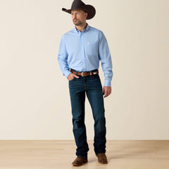 Ariat Wrinkle Free Solid Classic Fit Shirt Discount