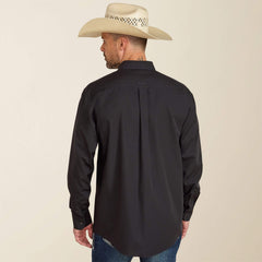Ariat Wrinkle Free Solid Classic Fit Shirt Outlet