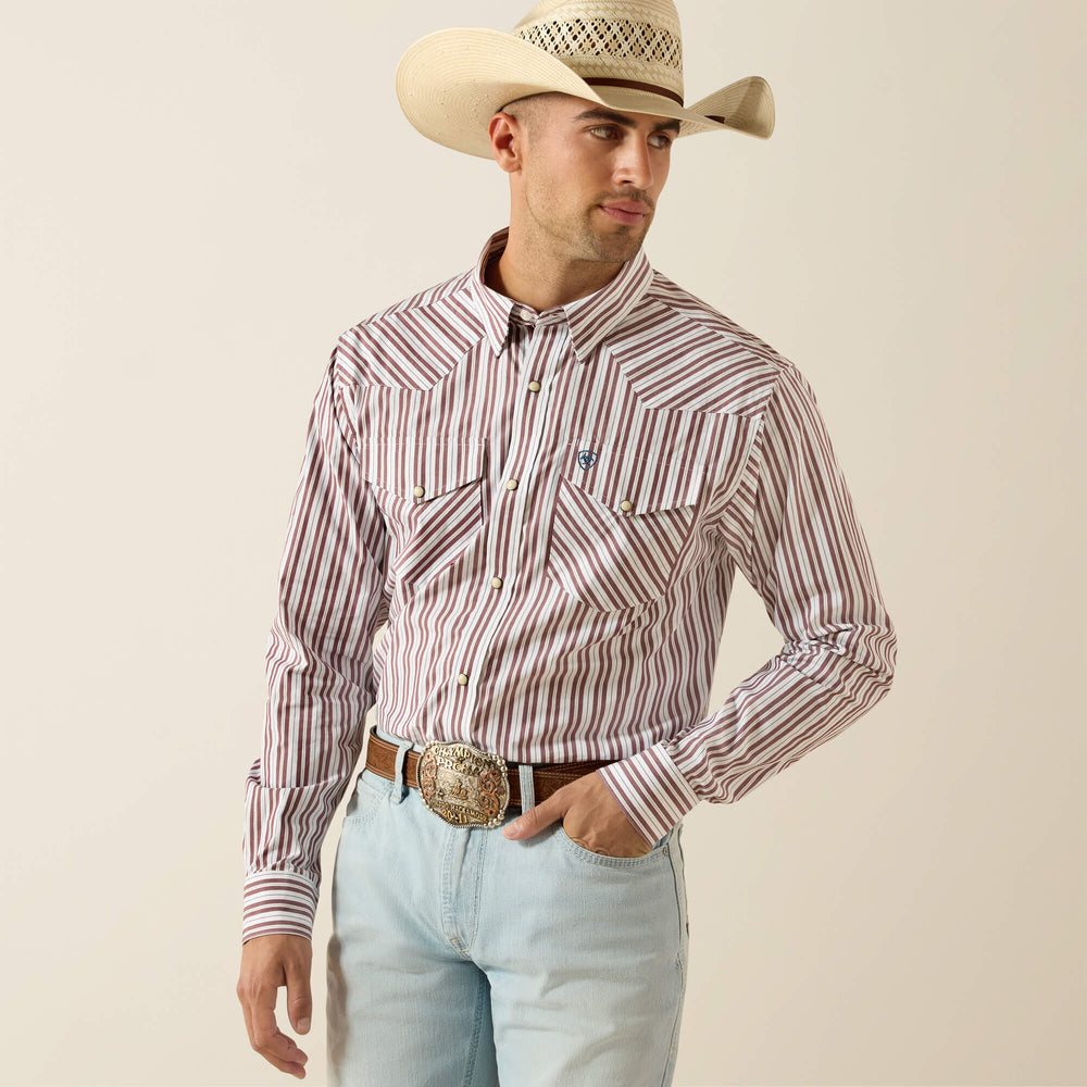 Ariat Pro Series Trae Fitted Snap Shirt Outlet