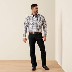 Ariat Wrinkle Free Ari Fitted Snap Shirt Discount