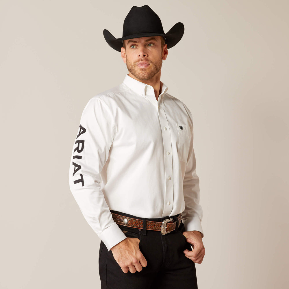 Ariat Team Logo Twill Classic Fit Shirt Discount