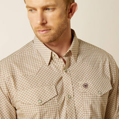 Ariat Wrinkle Free Eddie Fitted Shirt On Sale