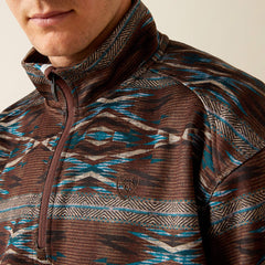 Ariat Caldwell Logo 1/4 Zip Sweater On Sale
