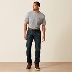 Ariat Rebar M4 Relaxed DuraStretch Edge Stackable Straight Leg Jean Discount