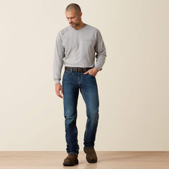 Ariat FR M7 Slim Stretch DuraLight Shoreway Straight Leg Jean Outlet
