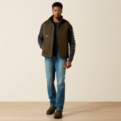 Ariat Rebar Washed DuraCanvas Insulated Vest Outlet