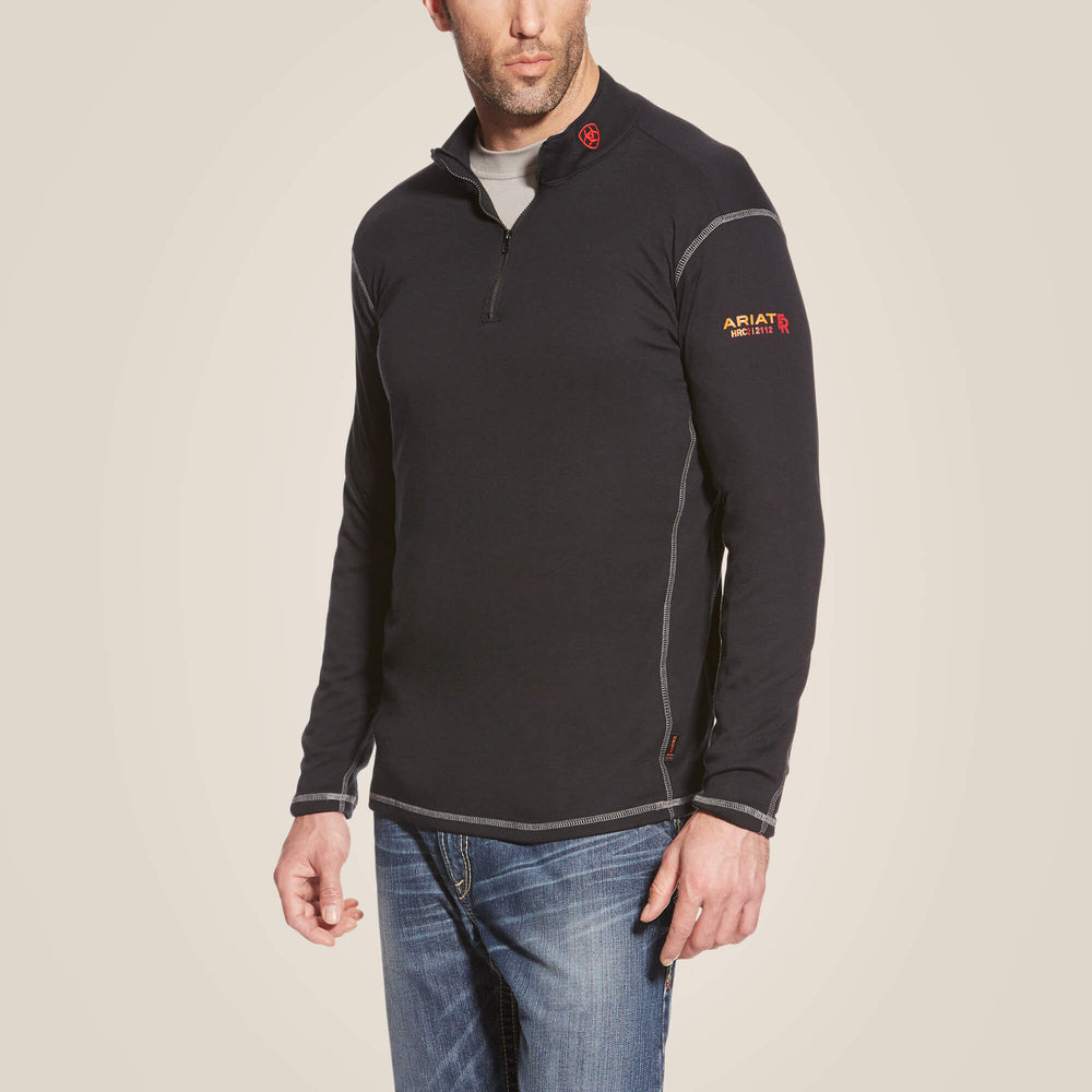 Ariat FR Polartec 1/4 Zip Top On Sale