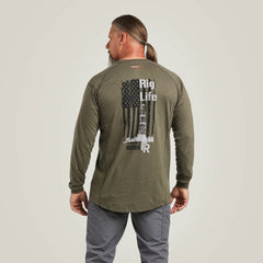 Ariat FR Air Rig Life Graphic T-Shirt Discount