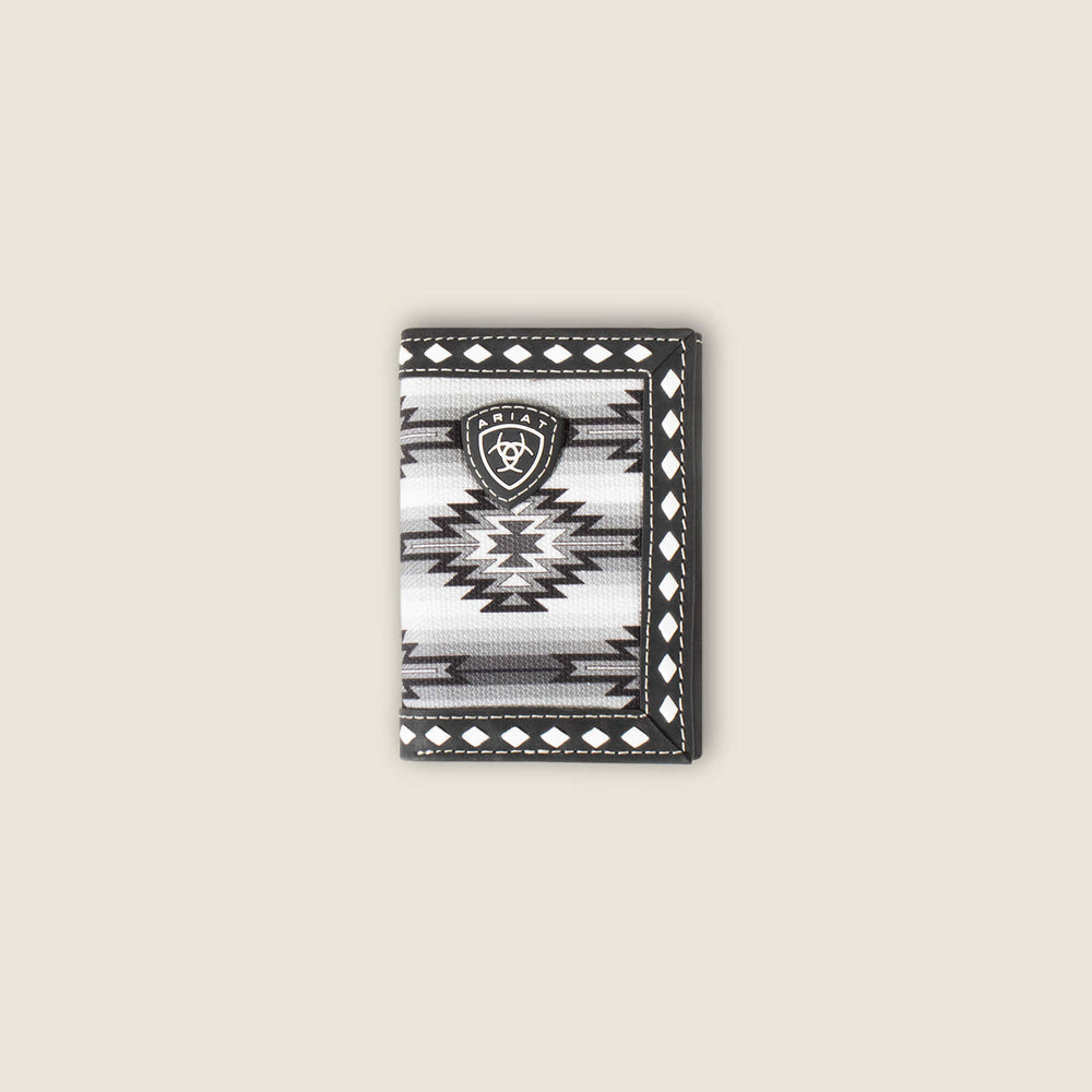 Ariat Southwest Diamond Trifold Wallet Outlet