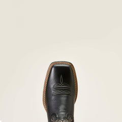 Ariat Round Up Remuda Wide Square Toe Western Boot On Sale