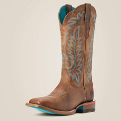 Ariat Frontier Tilly Wide Square Toe Western Boot Online