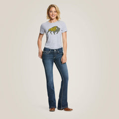 Ariat R.E.A.L. Mid Rise Arrow Fit Stretch Shayla Boot Cut Jean Sale