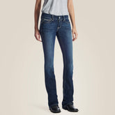 Ariat R.E.A.L. Low Rise Stretch Rosy Whipstitch Boot Cut Jean Discount