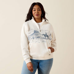 Ariat Traveler 1/2 Zip Sweatshirt Outlet