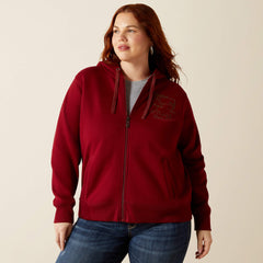 Ariat Stitched Full Zip Hoodie Discount