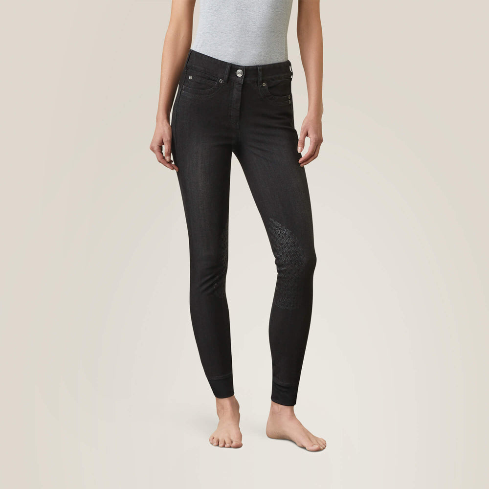 Ariat Halo B Denim Knee Patch Breech On Sale
