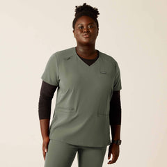 Ariat Clara 6 Pocket Scrub Top For Sale