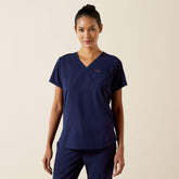Ariat Beth Basic Scrub Top On Sale