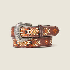 Ariat Geometric Pattern Belt Discount