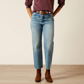 Ariat Ultra High Rise Cheyenne Yoke Tomboy Straight Leg Jean On Sale