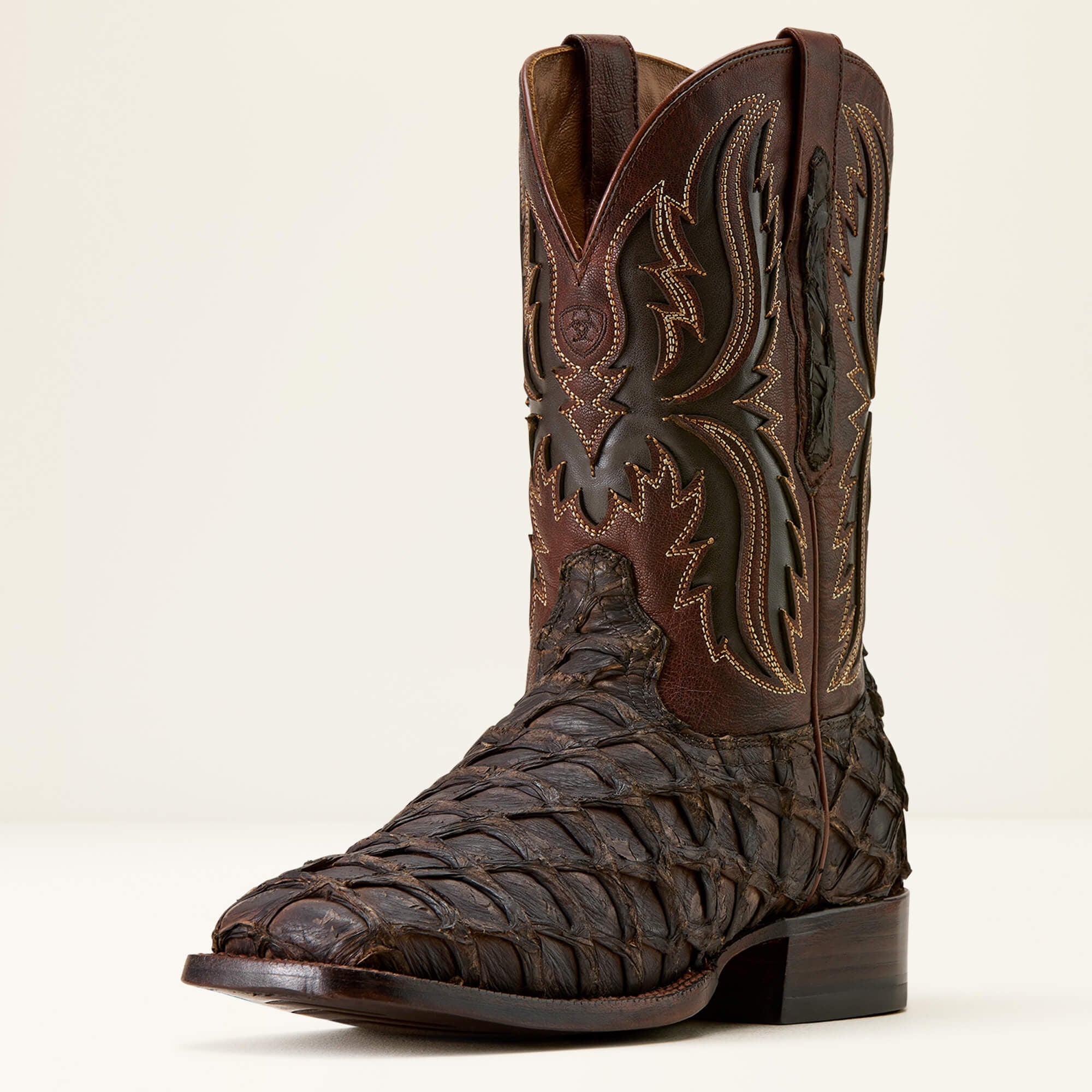 Ariat Ashwood Wide Square Toe Cowboy Boot For Sale