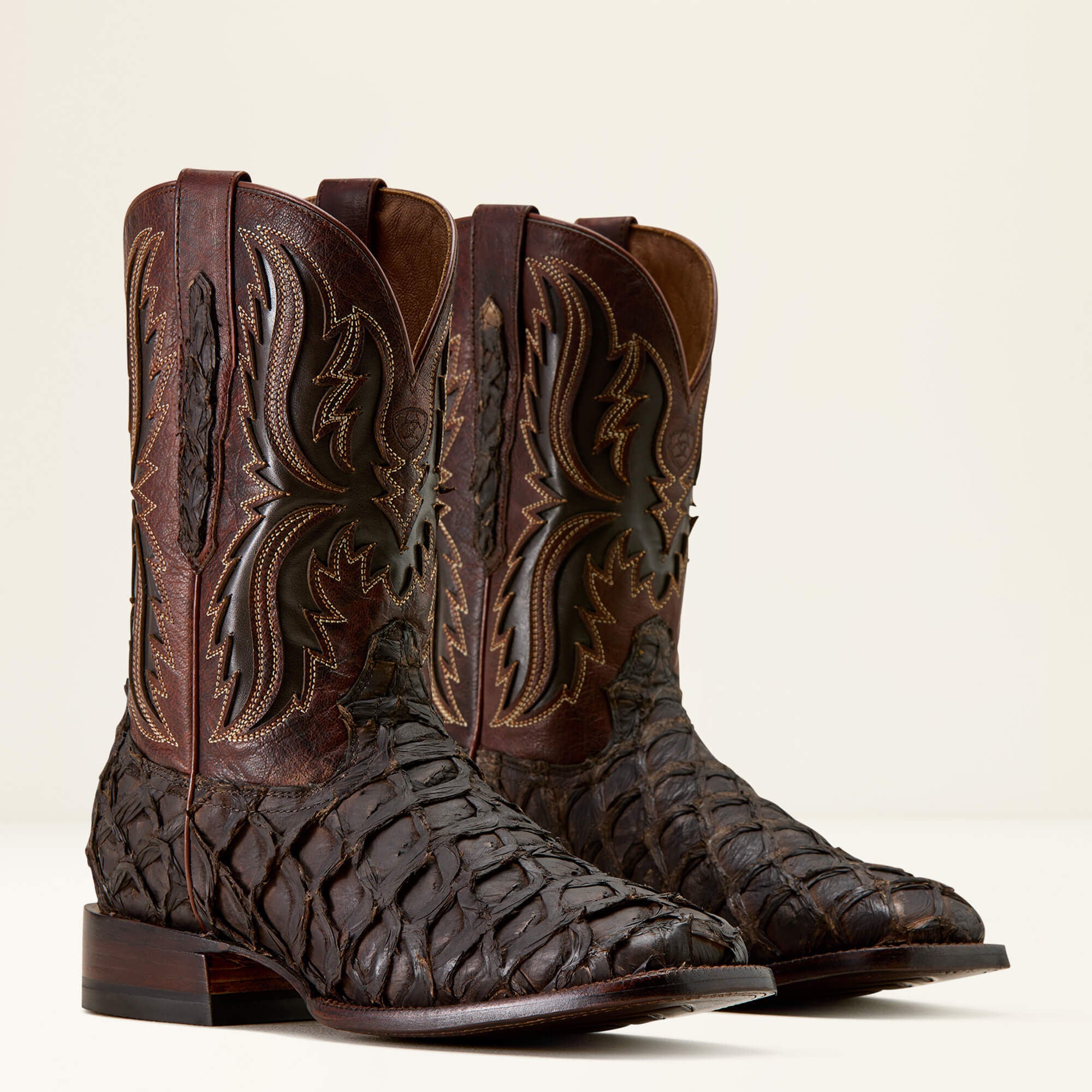 Ariat Ashwood Wide Square Toe Cowboy Boot For Sale