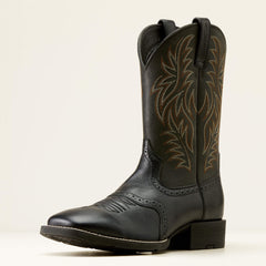 Ariat Sport Western Wide Square Toe Cowboy Boot For Sale