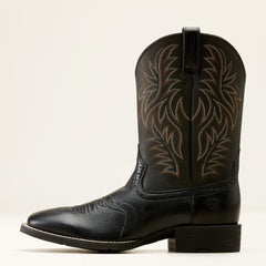 Ariat Sport Western Wide Square Toe Cowboy Boot For Sale