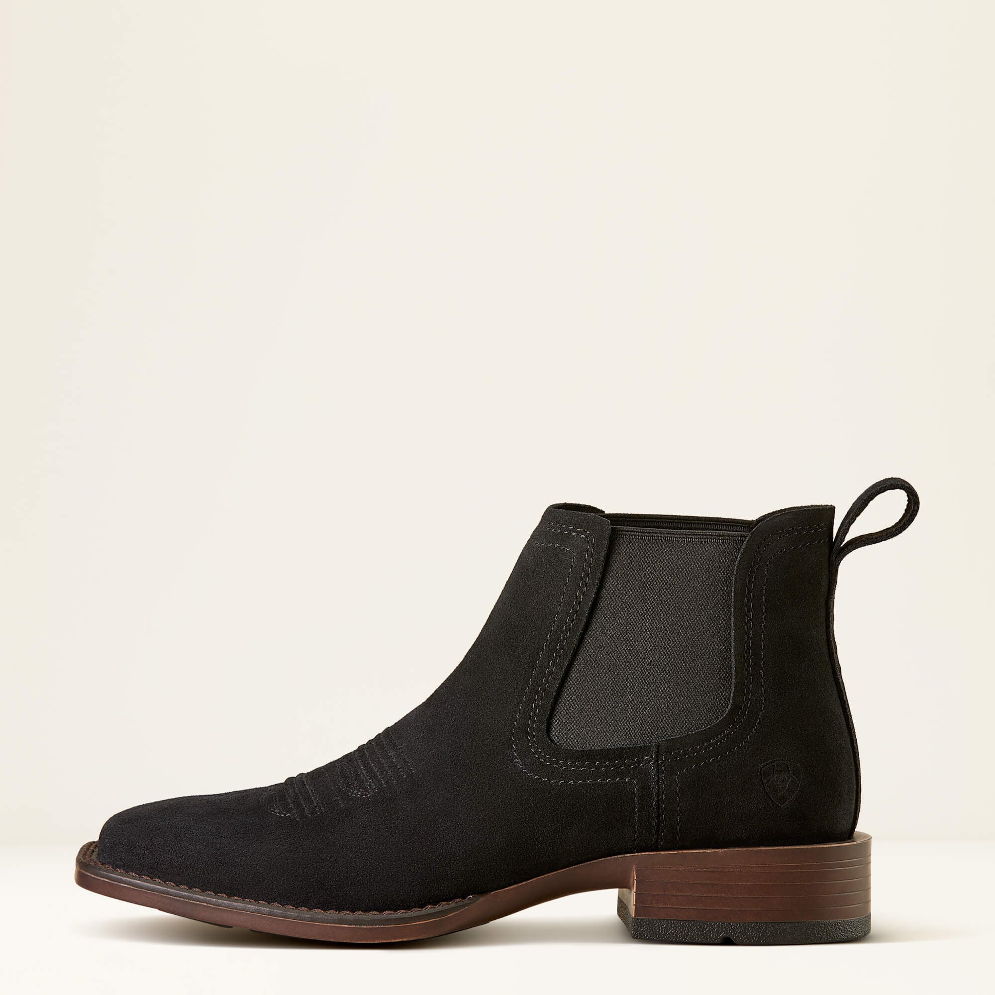 Ariat Booker Chelsea Wide Square Toe Western Boot Discount