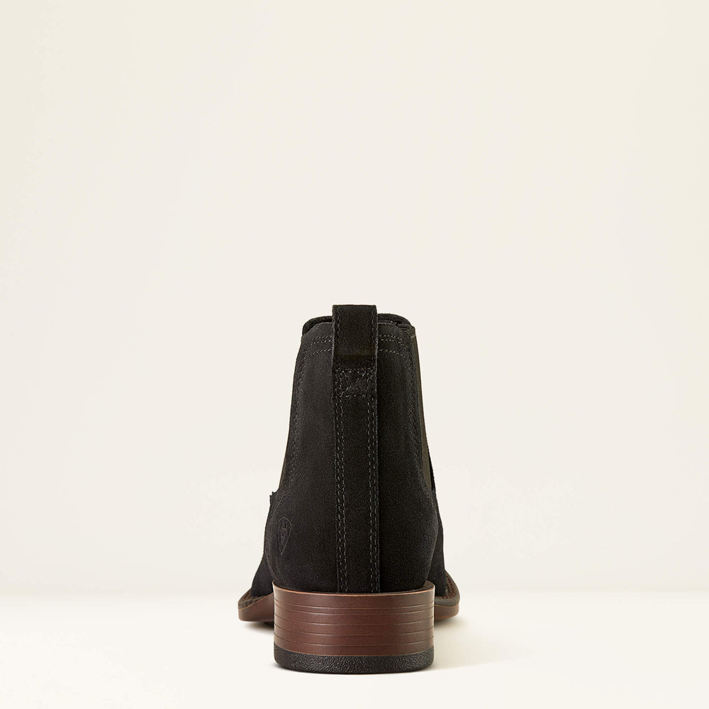 Ariat Booker Chelsea Wide Square Toe Western Boot Discount