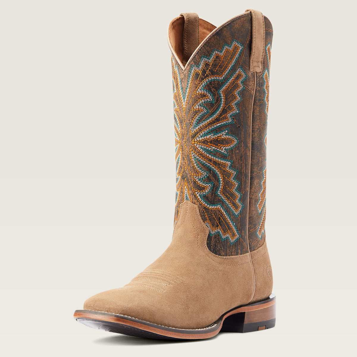 Ariat Sting Wide Square Toe Cowboy Boot Outlet