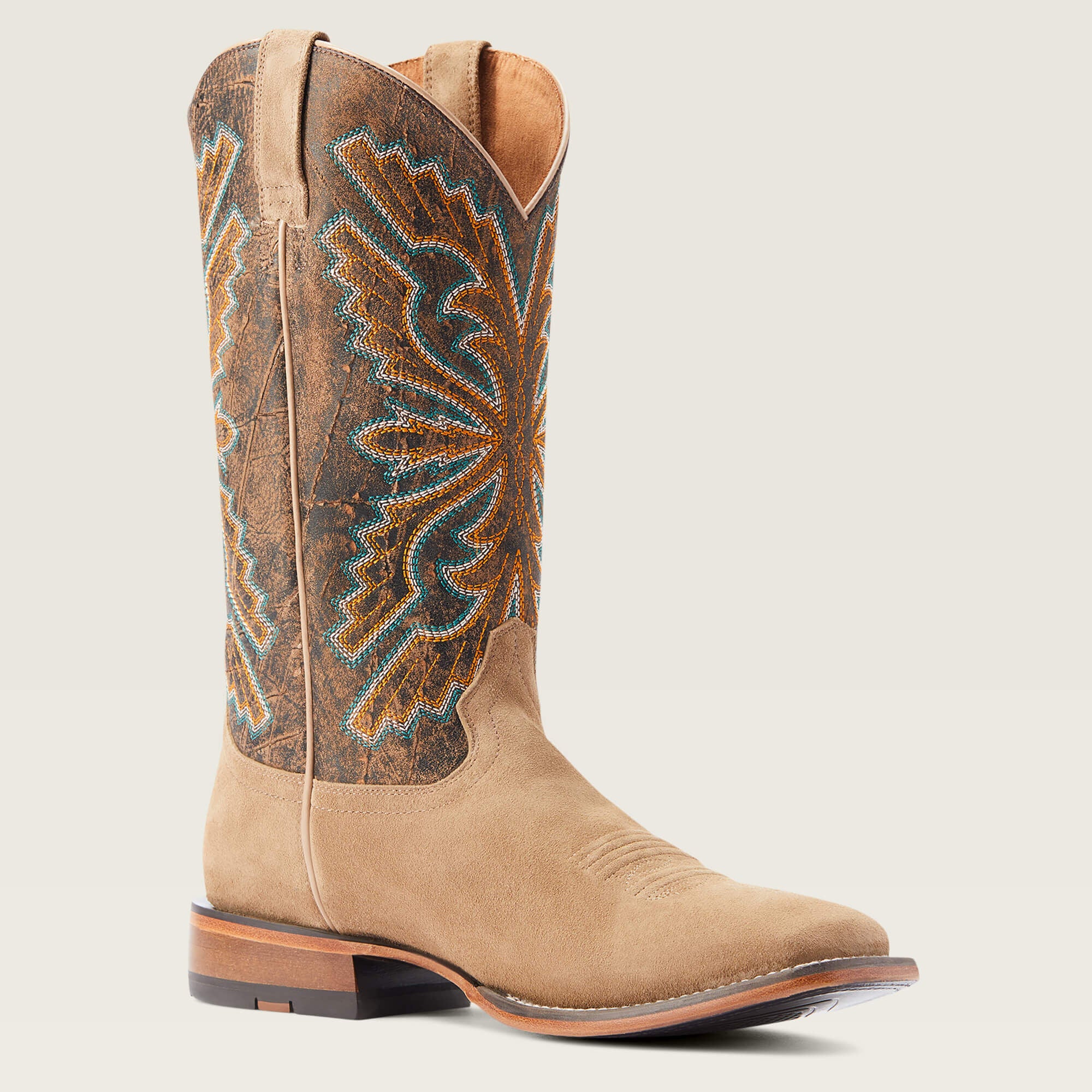 Ariat Sting Wide Square Toe Cowboy Boot Outlet
